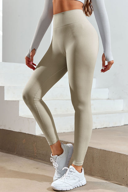 Ribbed SculptTech Butt-Lift Sports Leggings