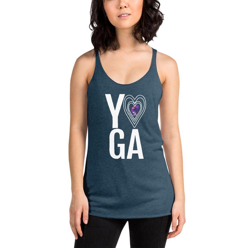 YOGA Love - Women's Racerback Tank - JML Design Yoga