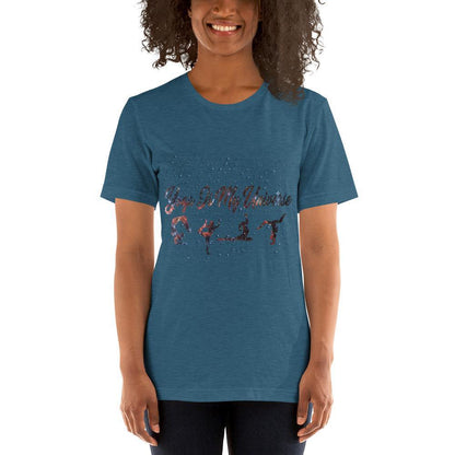 Yoga Is My Universe - Short-Sleeve Unisex T-Shirt - JML Design Yoga