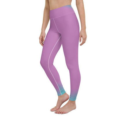 Begonia Pink - High Waist Yoga Leggings - JML Design Yoga