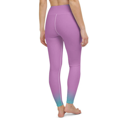 Begonia Pink - High Waist Yoga Leggings - JML Design Yoga