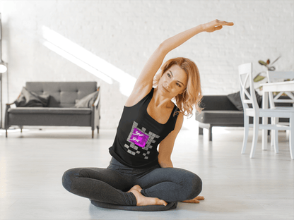 YOGA Find Your Balance - Women's Tri-Blend Racerback Tank - JML Design Yoga