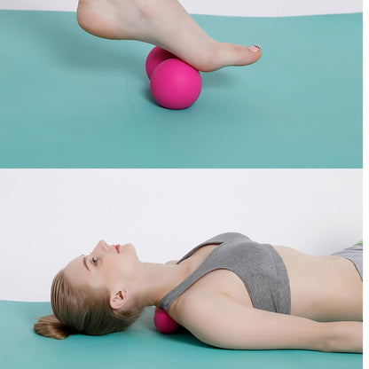 Foam Block Roller Peanut Ball Set for Muscle Therapy
